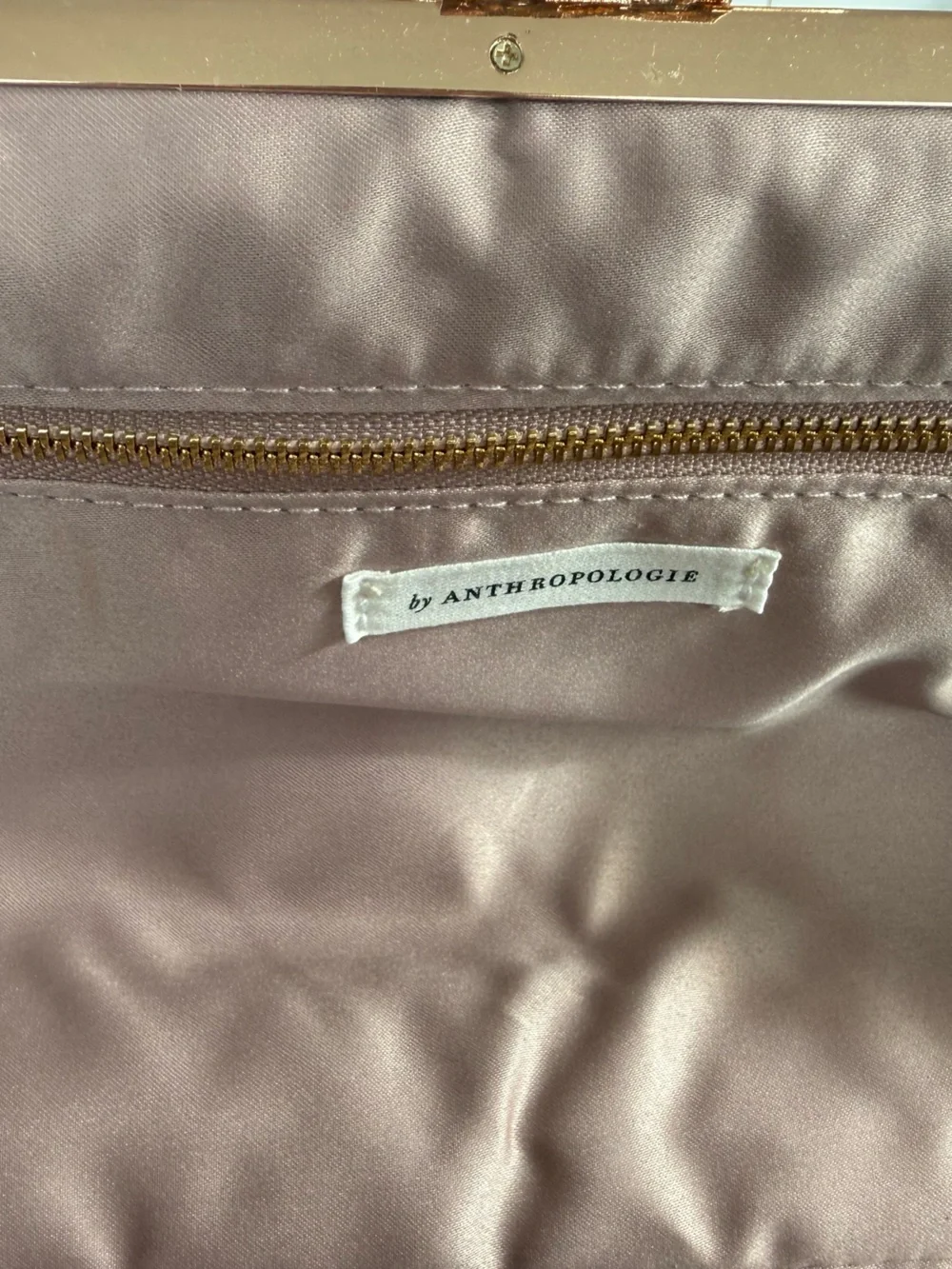 Soft pink clutch, NWT.